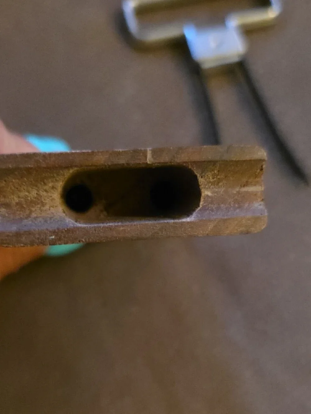 Lasercraft Cork Puller Solid Walnut Engraved with Tree Design: Mid- Century